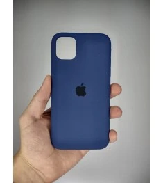Силіконовий оригінальний кейс для Apple iPhone 11 (32) Deep Navy.