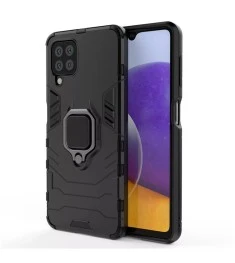 Бронь-чехол Ring Armor Case Samsung Galaxy A22 (2021) (Чёрный)
