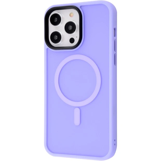 Чохол WAVE Matte Insane Case з MagSafe для iPhone 14 Pro Max (Світло-фіолетовий)