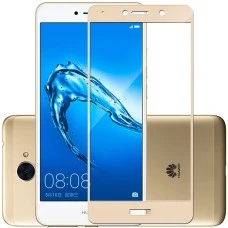 Стекло 3D Huawei Y7 (2017) Gold