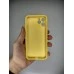 Силіконовий чохол Original RoundCam для Apple iPhone 11 Pro (жовтий кремовий)