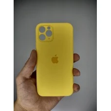 Силикон Original RoundCam Case Apple iPhone 11 Pro (Yellow cream)