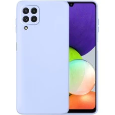 Силикон Original 360 Case Samsung Galaxy A22 (ShutCam) (Фиалковый)