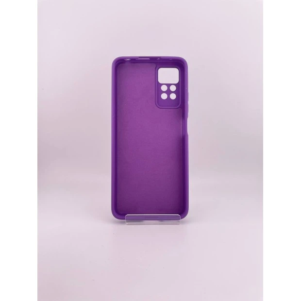 Силіконовий чохол Original Xiaomi Redmi Note 12 Pro 4G (ShutCam) (Бузковий)