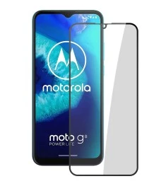 Защитное стекло 5D Japan HD Motorola G8 Power Lite Black