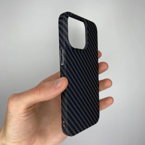 Case cover Carbon MagSafe for Apple iPhone 13 Pro (Black)