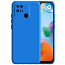 Силикон Original 360 ShutCam Case Xiaomi Redmi 10C (Синий)