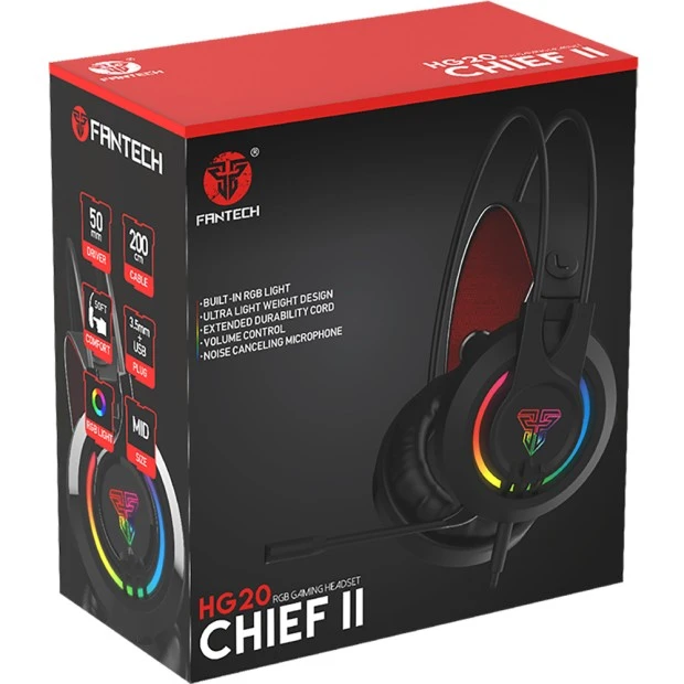 Навушники-гарнітура Fantech HG20 (Чорний)