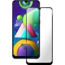 Стекло 5D Samsung Galaxy M21 (2020) Black