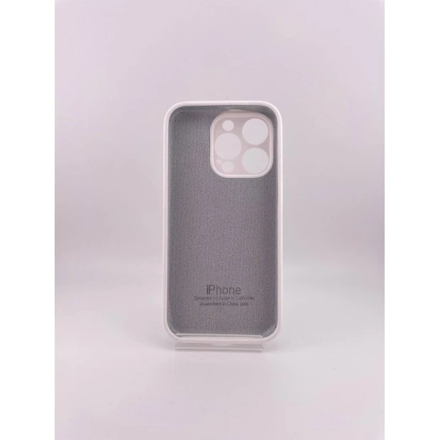 Силіконовий чохол Original RoundCam для Apple iPhone 15 Pro (06) Білий