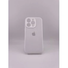 Силикон Original RoundCam Case Apple iPhone 15 Pro (06) White