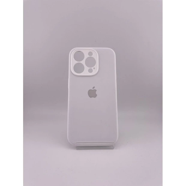 Силіконовий чохол Original RoundCam для Apple iPhone 15 Pro (06) Білий