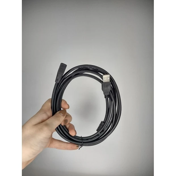 Кабель-удлинитель USB Rivex AM-FM 3m (Чёрный)