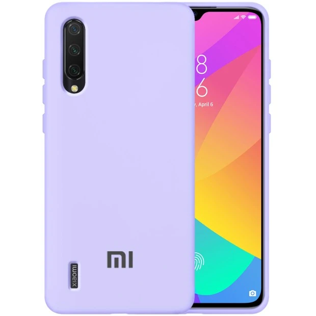 Силикон Original 360 Case Logo Xiaomi Mi9 Lite / Mi CC9 (Фиалковый)