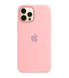 Силіконовий чохол для Apple iPhone 12 Pro Max (рожевий)