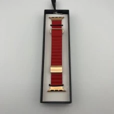 Ремешок Apple Watch Color Leather 38 / 40 / 41 mm (Red)