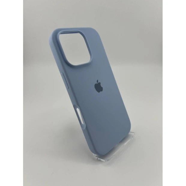 Силикон Original Round Case Apple iPhone 16 Pro (15) Lilac