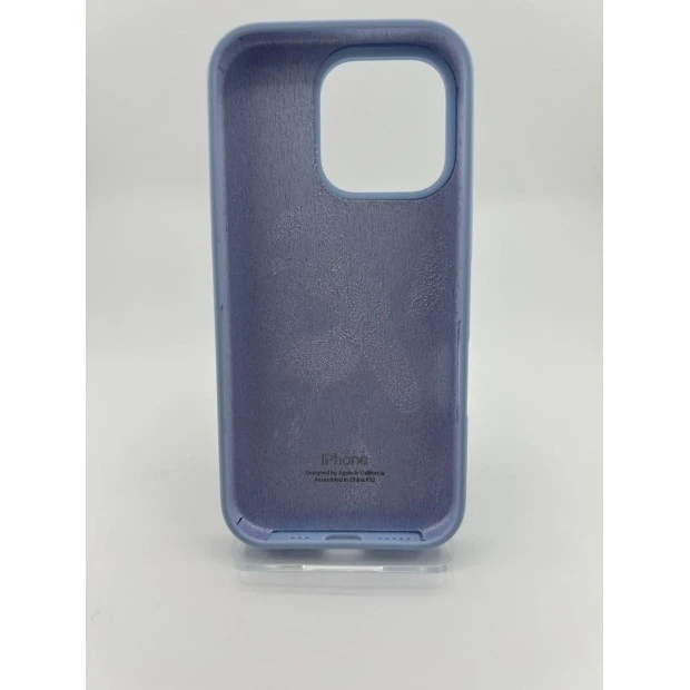 Силикон Original Round Case Apple iPhone 16 Pro (15) Lilac