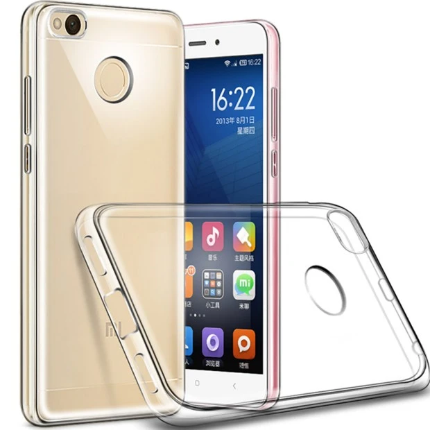 Силіконовий чохол WS для Xiaomi Redmi 4x (Прозорий)
