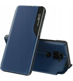Чехол-книжка Smart Xiaomi Redmi Note 9 / Note 10X (Тёмно-синий)