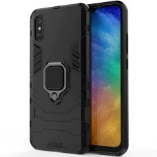 Бронь-чехол Ring Armor Case Xiaomi Redmi 9A (Чёрный)