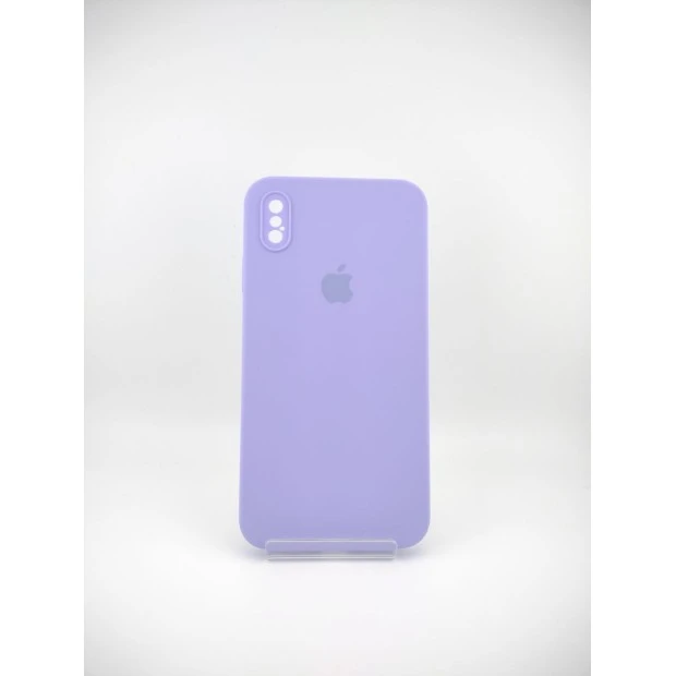 Силіконовий чохол Original Square RoundCam для Apple iPhone XS Max (43) Glycine