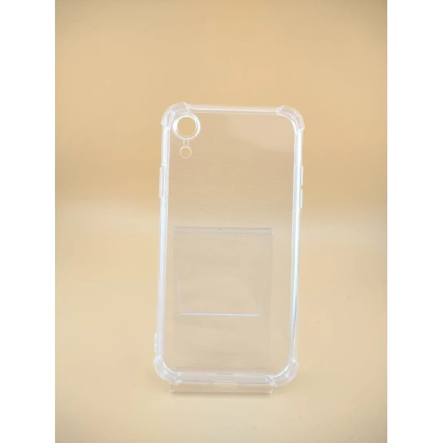 Силікон 6D Apple iPhone XR (ShutCam) (Прозорий)