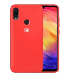 Силикон Original 360 Case Logo Xiaomi Redmi Note 7 (Красный)