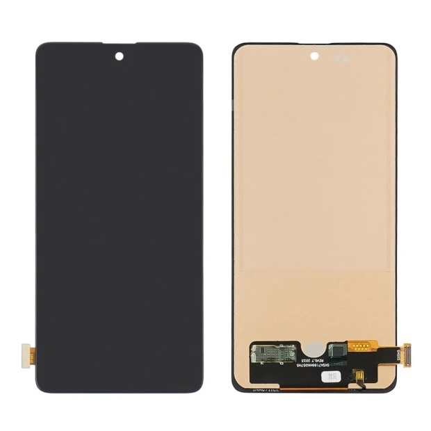 Дисплей для Samsung A715 Galaxy A71 (2020) с чёрным тачскрином, с регулируемой подсветкой IPS