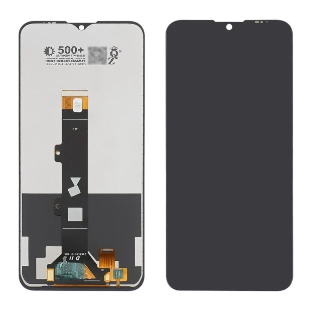 Дисплей для Motorola G30 с чёрным тачскрином