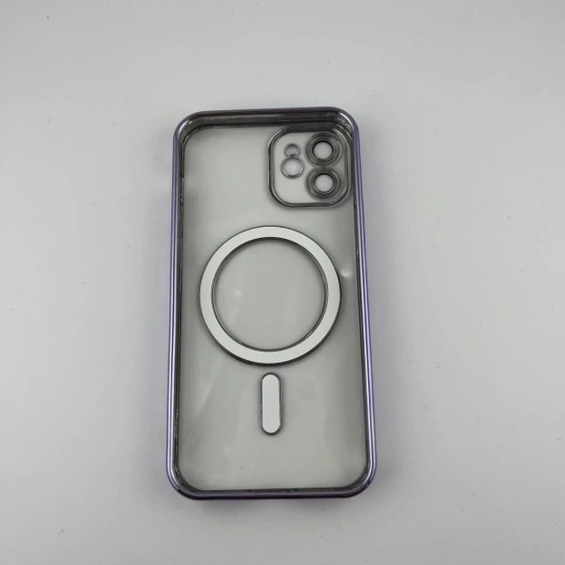 Футляр UMKU Shining with MagSafe для Apple iPhone 12 (Фіолетовий)