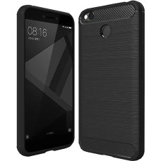 Силикон Polished Carbon Xiaomi Redmi 4x (Черный)