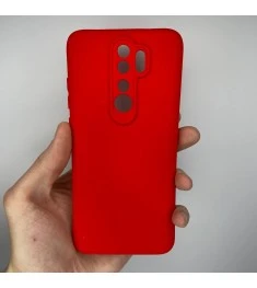 Силикон Original 360 ShutCam Case Xiaomi Redmi Note 8 Pro (Красный)