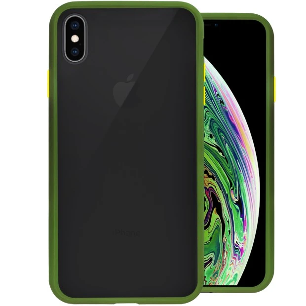Накладка Totu Gingle Series Apple iPhone X / XS (Зелёный)