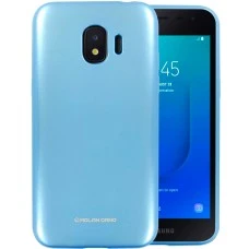 Силикон Molan Shining Samsung Galaxy J2 (2018) J250 (Светло-голубой)