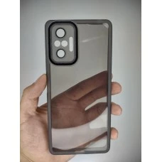 Накладка Totu Metal Frame Xiaomi Redmi Note 10 Pro / Note 10 Pro Max (Чёрный)