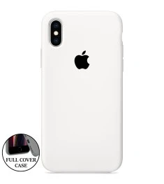 Силикон Original Round Case Apple iPhone X / XS (41) Hard White