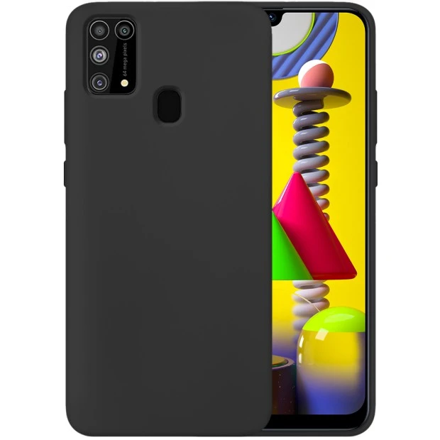 Силикон Original 360 Case Samsung Galaxy M31 (2020) (Чёрный)