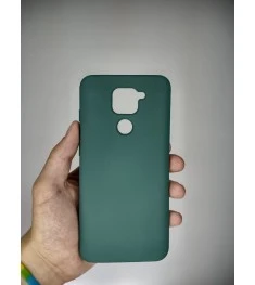 Силикон Original 360 ShutCam Case Xiaomi Redmi Note 9 / Redmi 10X (Тёмно-зелёный..