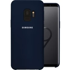 Силикон Original Case Samsung Galaxy S9 (Тёмно-синий)
