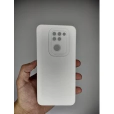 Силикон Original Xiaomi Redmi Note 9 / Redmi 10X (ShutCam) (Белый)