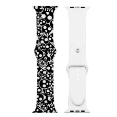 Ремешок Print Apple Watch 38 / 40 mm (Skeleton 2)