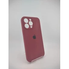 Силіконовий Original RoundCam чохол для Apple iPhone 14 Pro Max (57) Марсала