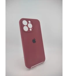 Силіконовий Original RoundCam чохол для Apple iPhone 14 Pro Max (57) Марсала