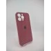 Силіконовий Original RoundCam чохол для Apple iPhone 14 Pro Max (57) Марсала