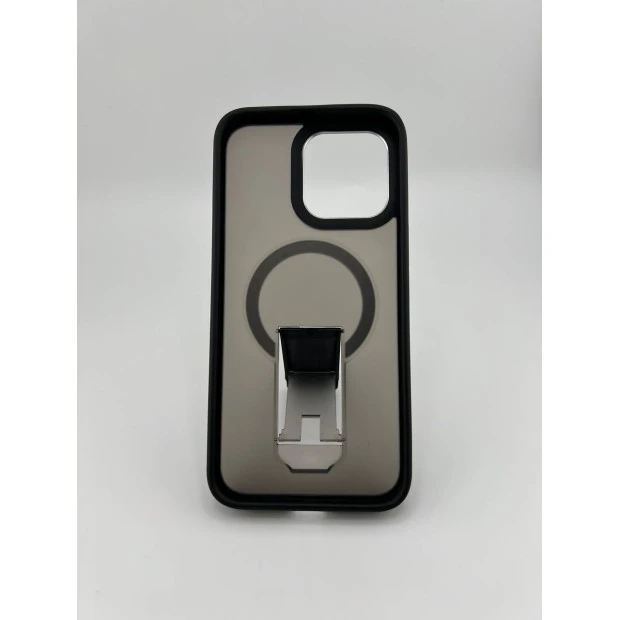Чохол Totu Kickstand Case MagSafe для Apple iPhone 15 Pro Max (Чорний)