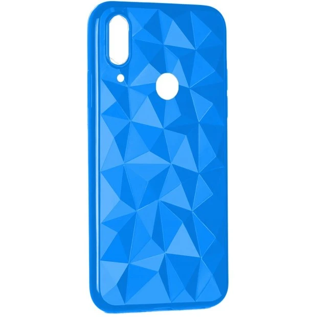 Силиконовый чехол Prism Case Huawei Y7 (2019) (Синий)