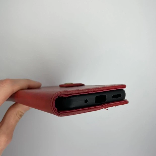 Leather Book Gallant Case for Xiaomi Poco M5 (Red)