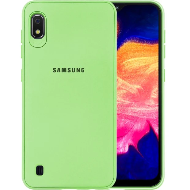 Силиконовый чехол Junket Case Samsung Galaxy A10 (2019) (Зелёный)