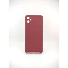 Силикон Original Samsung Galaxy A05 (ShutCam) (Бордовый)